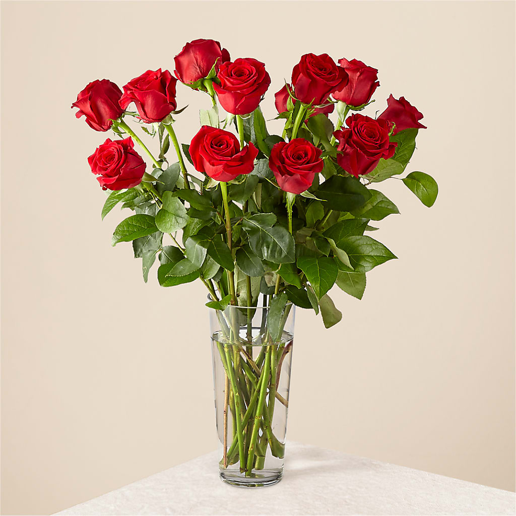 Long Stem Red Rose Bouquet – Flora Bloom, Menifee CA