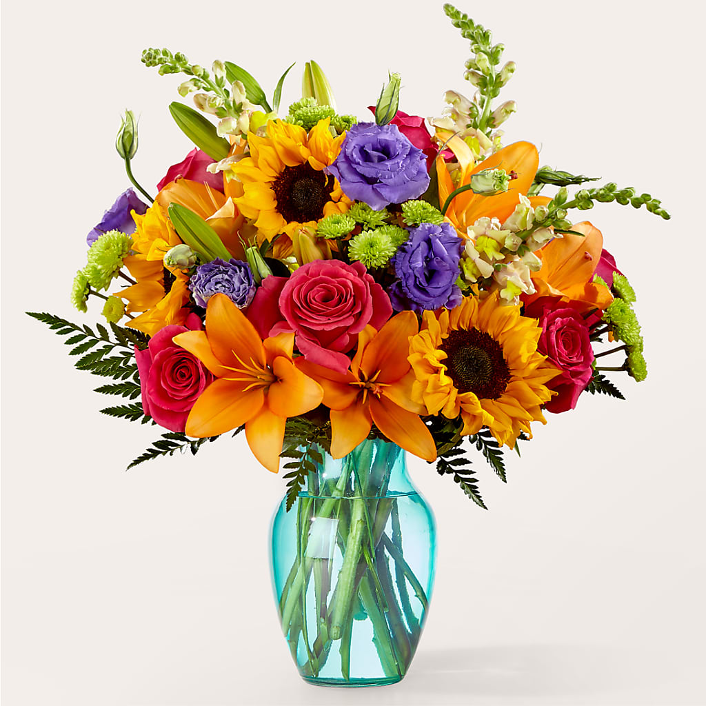 Double Rainbow Bouquet – Flora Bloom, Menifee CA