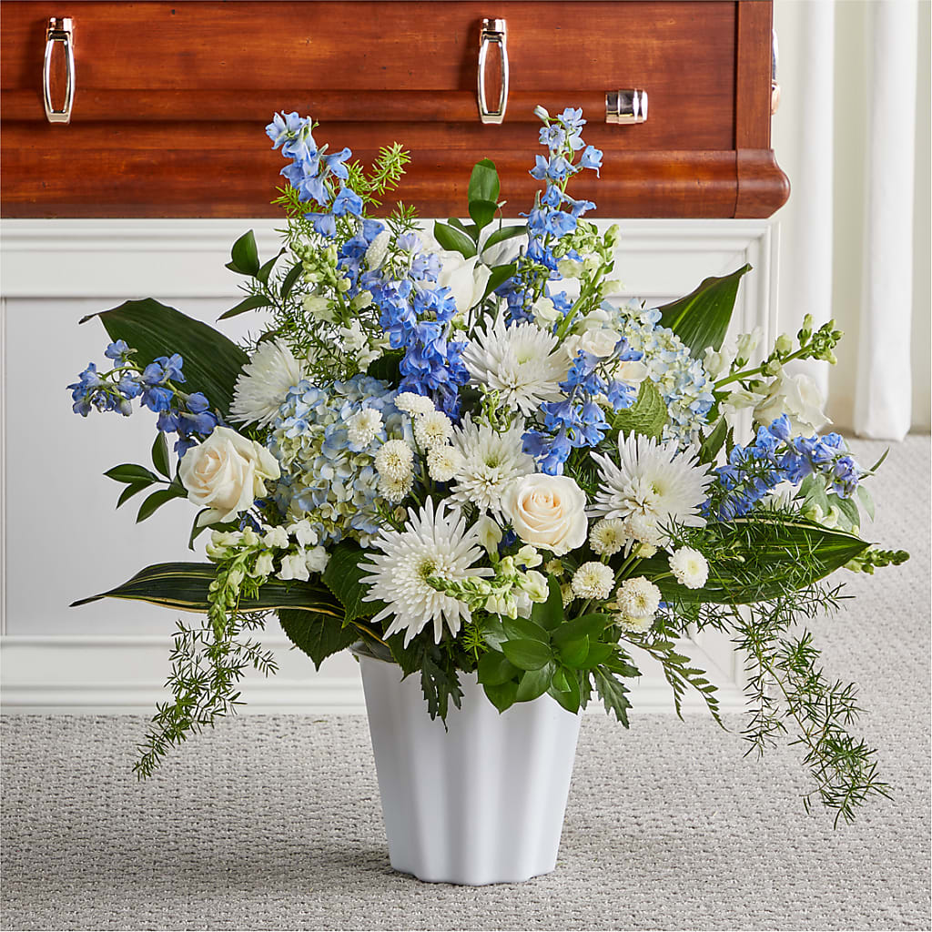 Everlasting Memories Floor Basket – Flora Bloom, Menifee CA