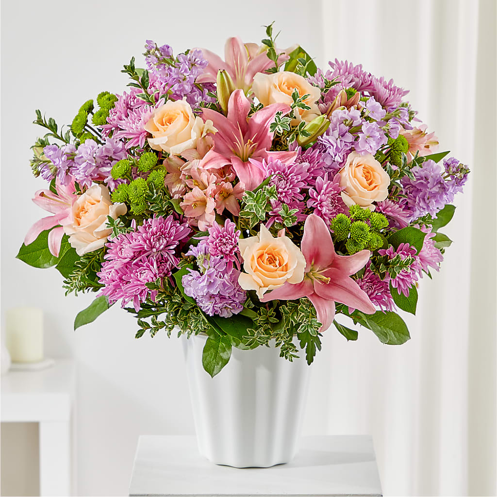 Supportive Embrace Tabletop Basket – Flora Bloom, Menifee CA