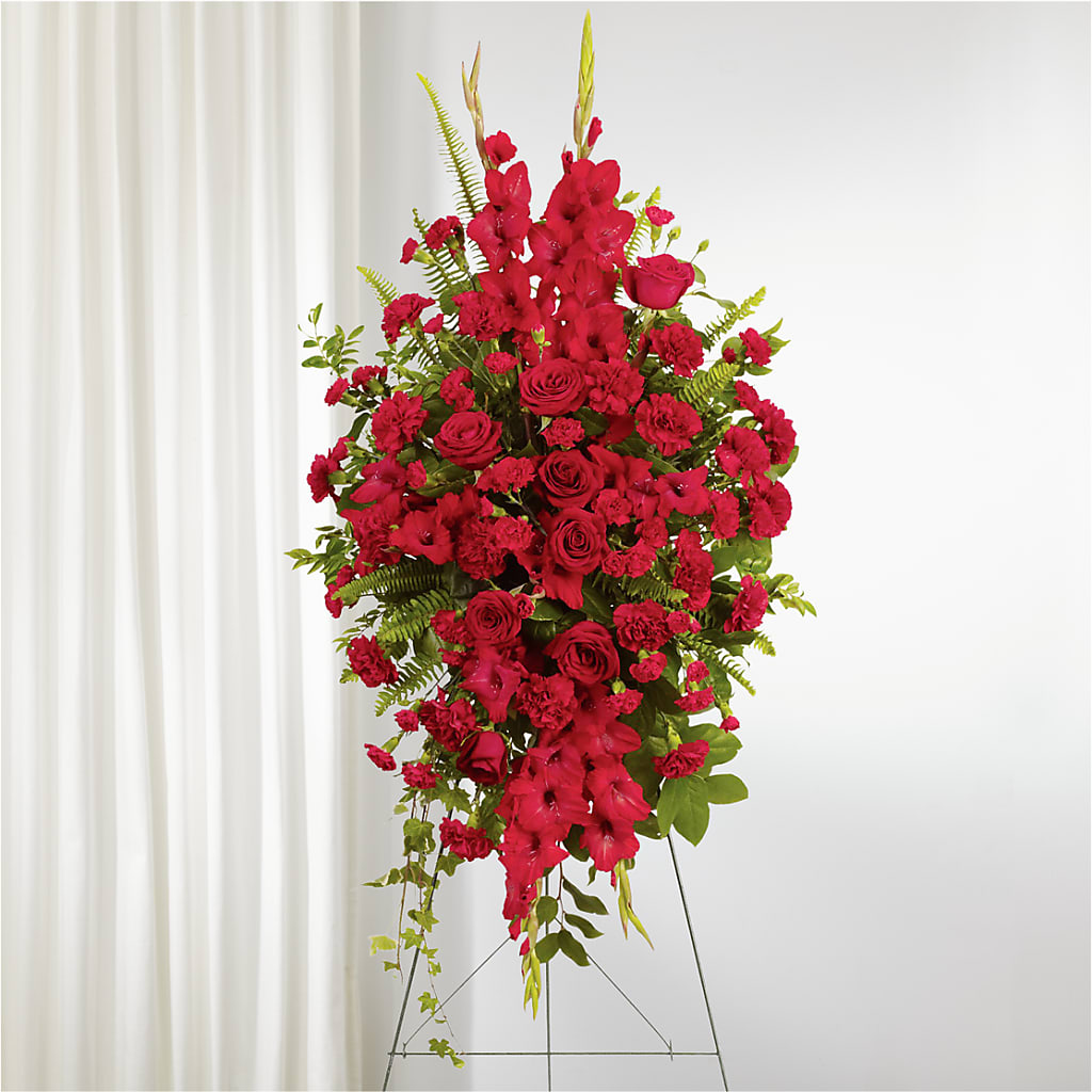 From the Heart Standing Spray – Flora Bloom, Menifee CA