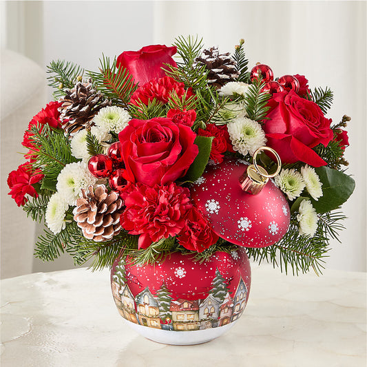 Christmas Carols Ornament –  Flora Bloom, Menifee CA