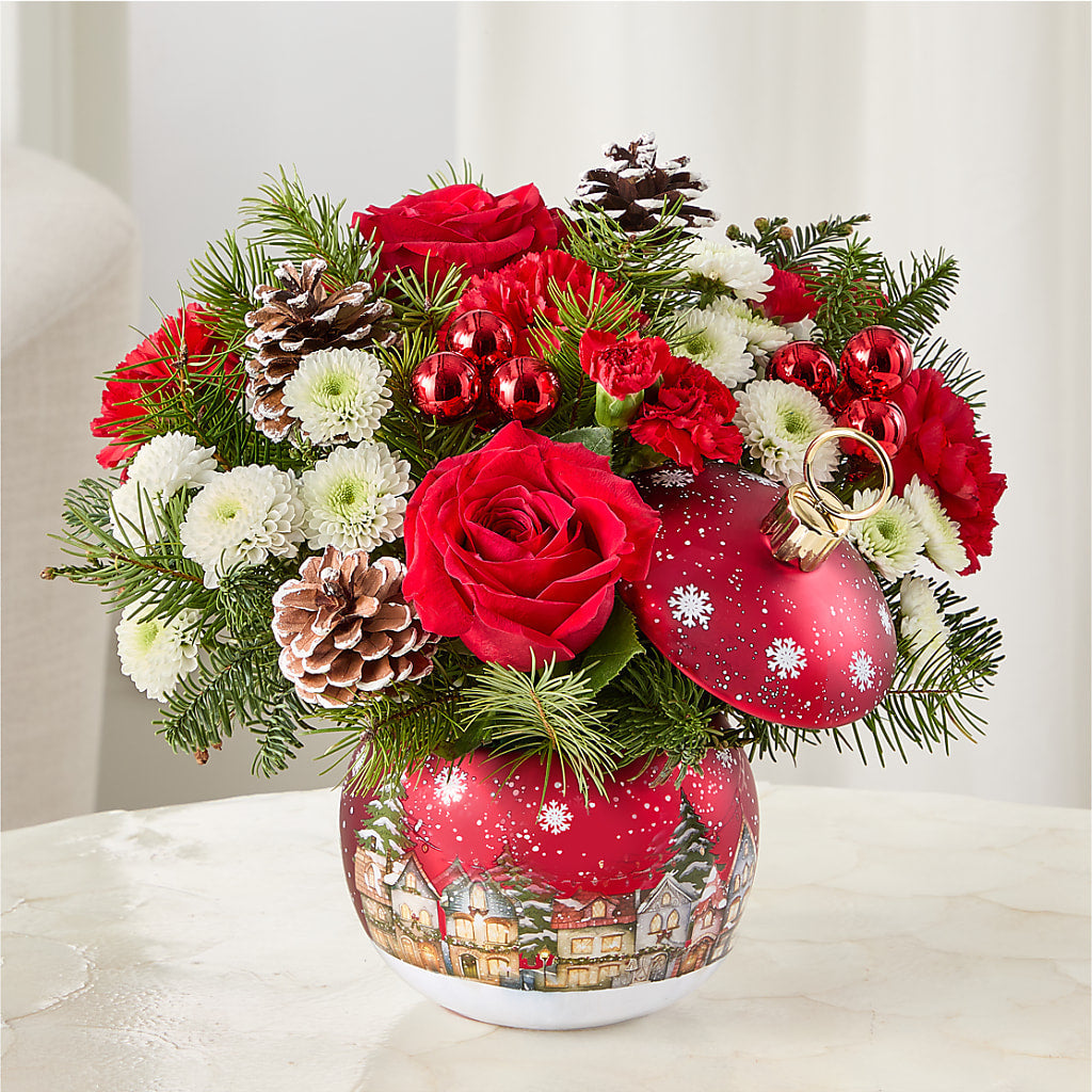 Christmas Carols Ornament –  Flora Bloom, Menifee CA