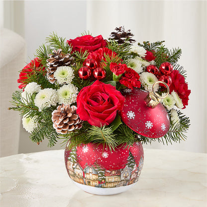 Christmas Carols Ornament –  Flora Bloom, Menifee CA