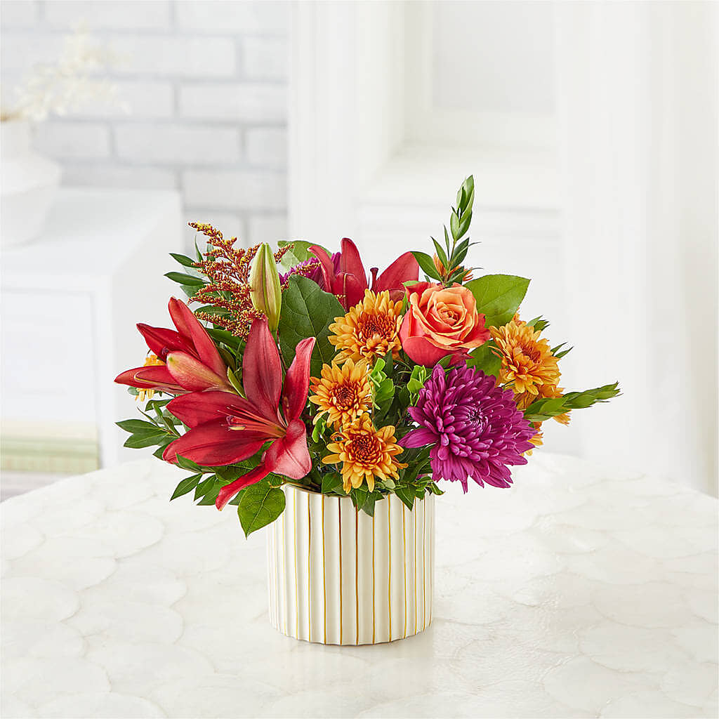 Burgundy Landscape Bouquet –  Flora Bloom, Menifee CA
