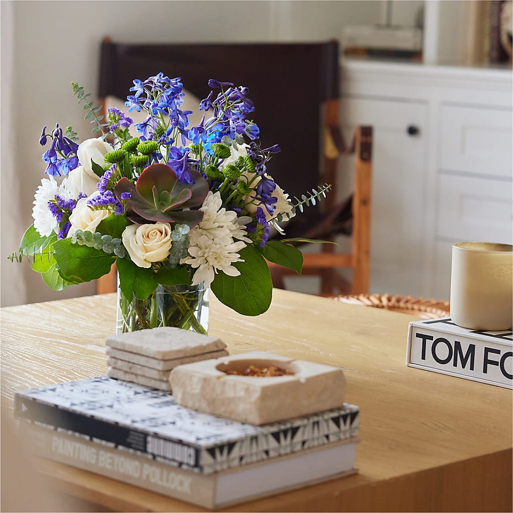 Cerulean Waves Bouquet –  Flora Bloom, Menifee CA