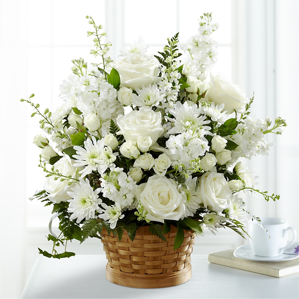 Heartfelt Condolences Arrangement –  Flora Bloom, Menifee CA