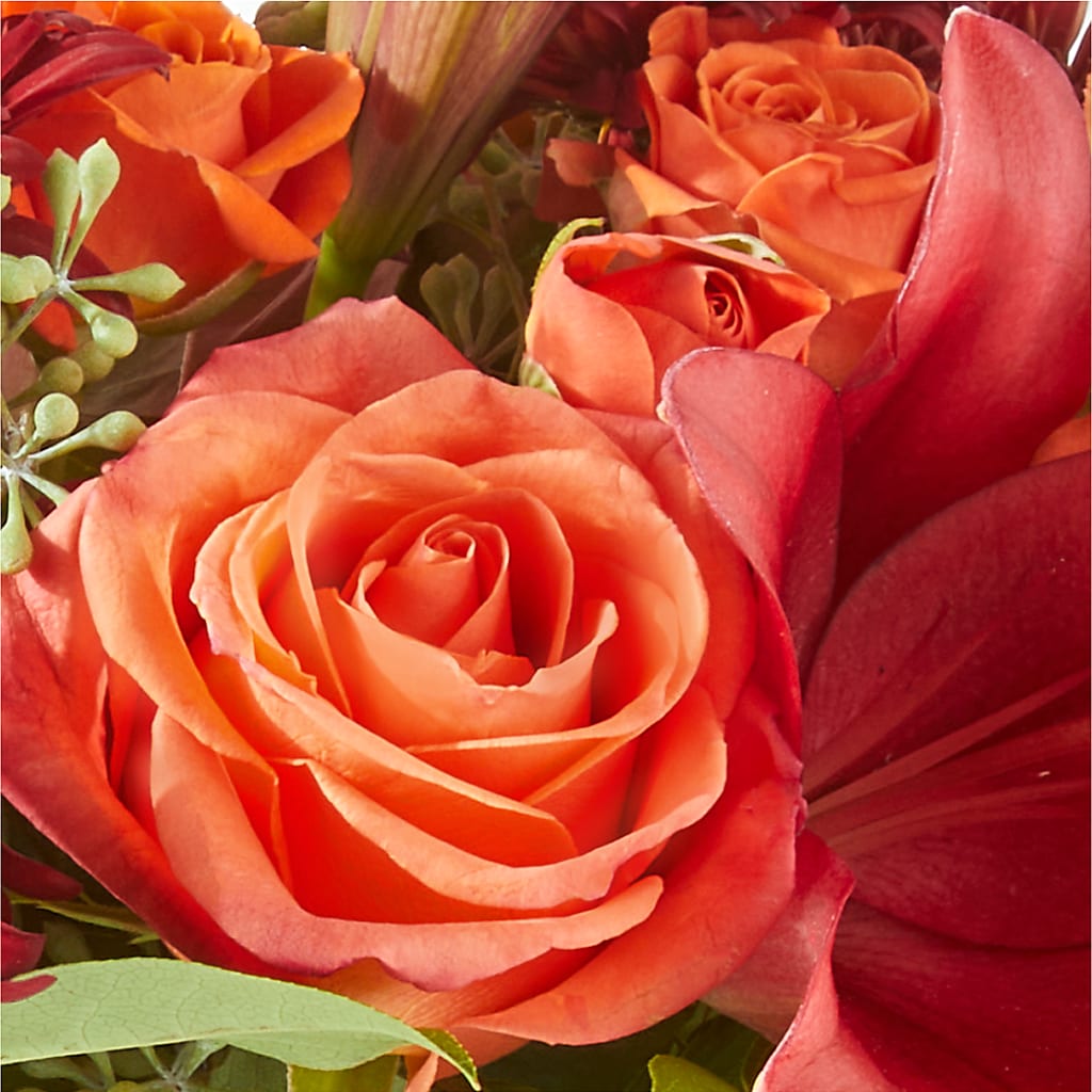 Crimson Leaves Bouquet –  Flora Bloom, Menifee CA