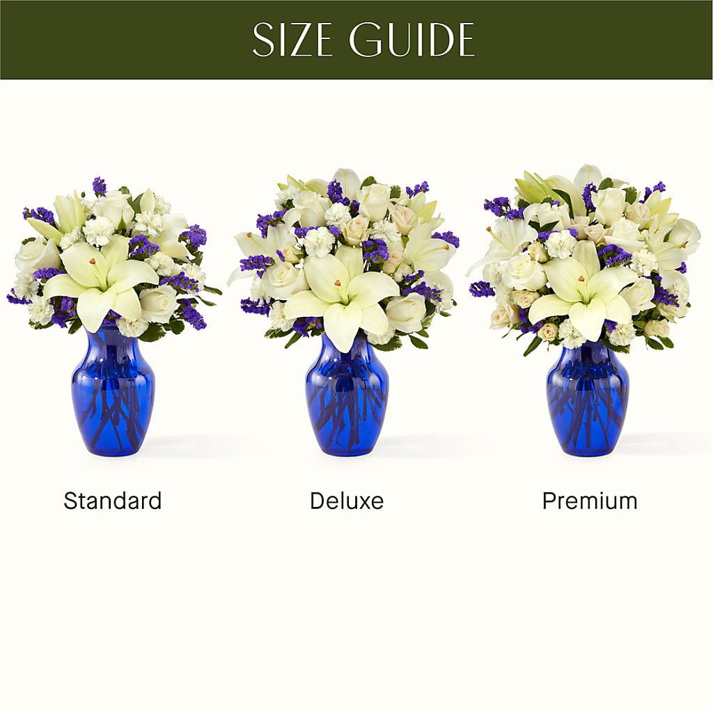 Sapphire Rush Bouquet –  Flora Bloom, Menifee CA
