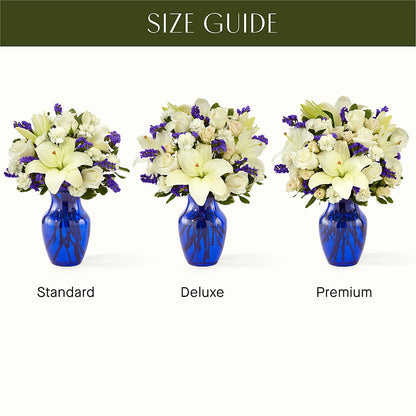 Sapphire Rush Bouquet –  Flora Bloom, Menifee CA