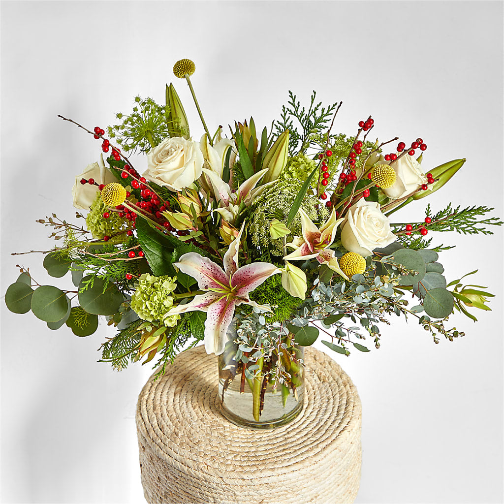 Berry & Bright Bouquet –  Flora Bloom, Menifee CA