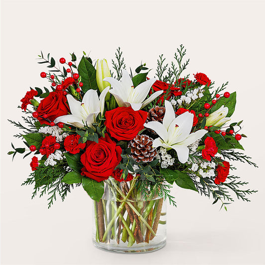 Best in Snow Bouquet –  Flora Bloom, Menifee CA