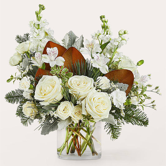 Fresh Snowfall Bouquet –  Flora Bloom, Menifee CA