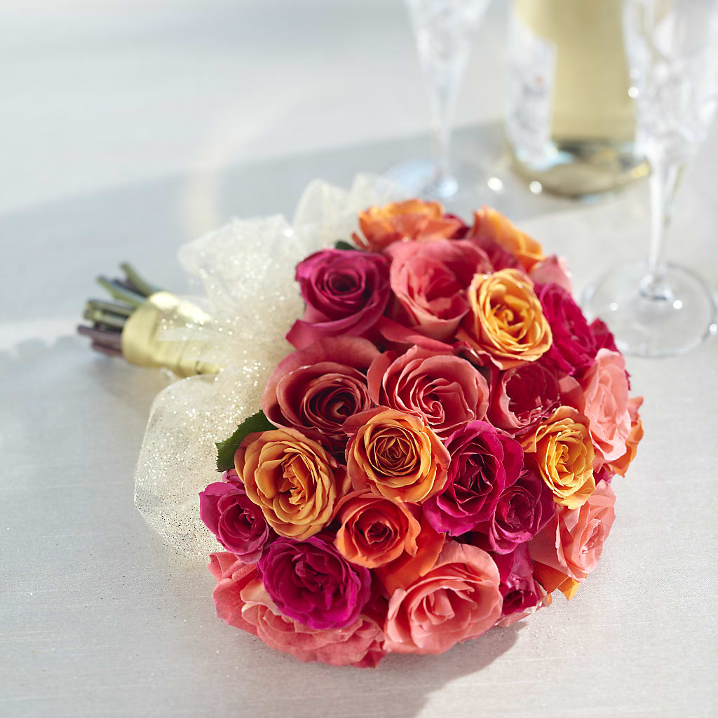 Sweet Roses Bouquet –  Flora Bloom, Menifee CA
